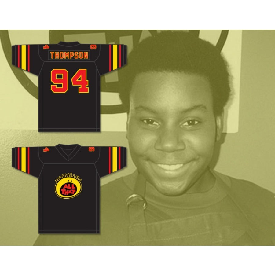 CUSTOM ANY Name Number KENAN THOMPSON 94 ALL THAT BLACK Football Jersey Top Stitched S-6XL