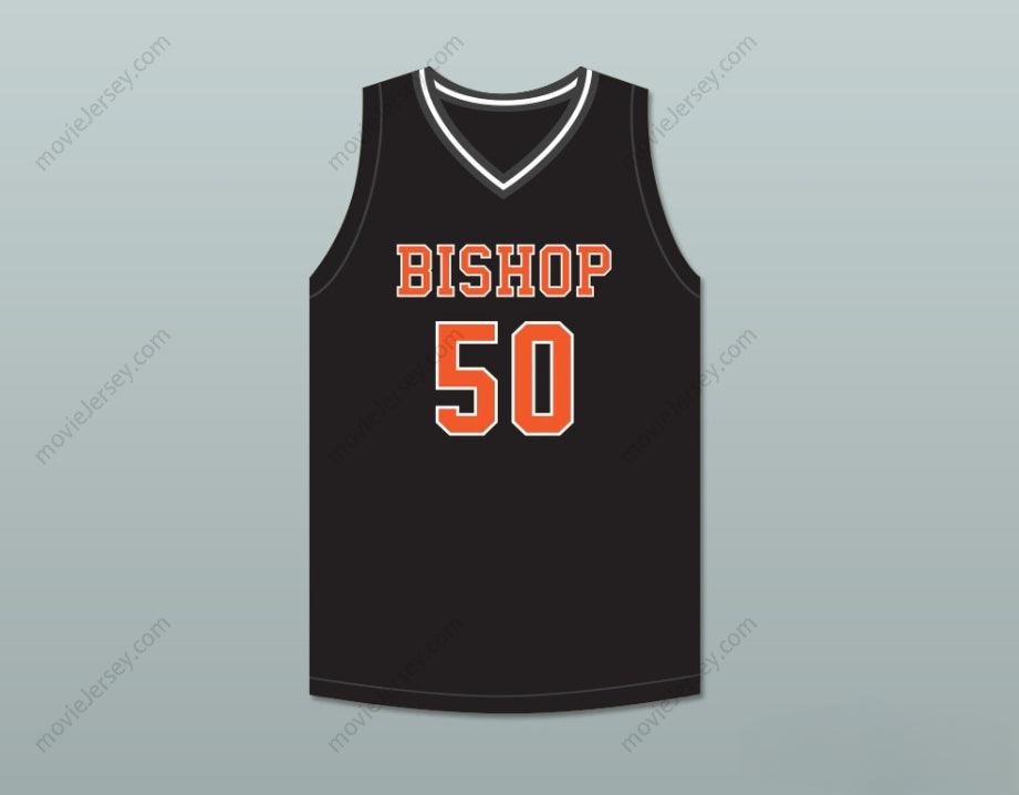 PERSONALIZA CUALQUIER Nombre Número MARCUS PARRISH 50 BISHOP HAYES TIGERS NEGRO CAMISETA DE BALONCESTO EL CAMINO DE REGRESO Costura Superior S-6XL