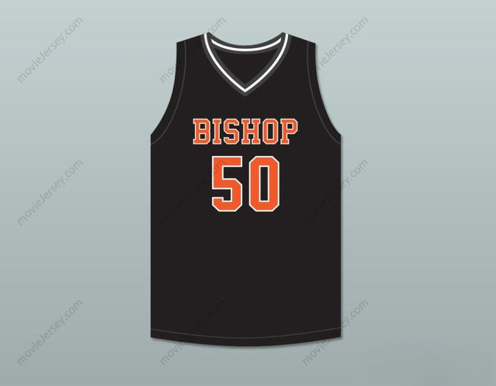 PERSONALIZA CUALQUIER Nombre Número MARCUS PARRISH 50 BISHOP HAYES TIGERS NEGRO CAMISETA DE BALONCESTO EL CAMINO DE REGRESO Costura Superior S-6XL