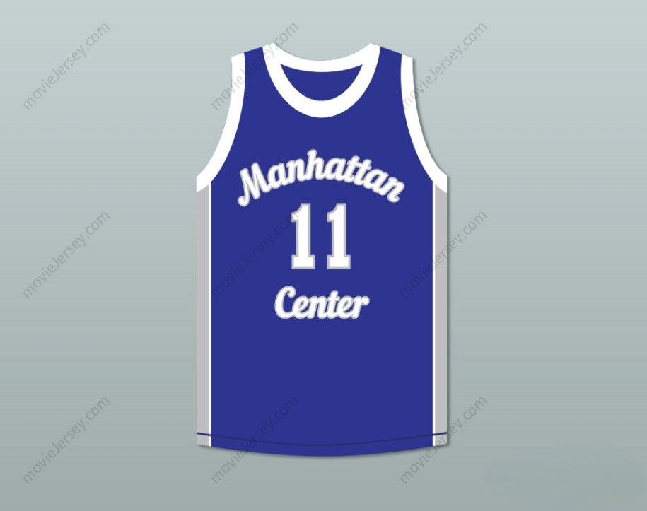 CAMISETA DE BALONCESTO AZUL BORDADA DE LOS RAMS CON EL NOMBRE Y NÚMERO QUE DESEE DEL RAPERO CAM'RON 11 CENTRAL Tallas S-6XL