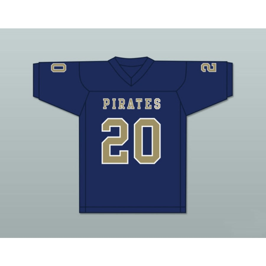 CUSTOM ANY Name Number KINGSTON DAVIS 20 INDEPENDENCE COMMUNITY COLLEGE PIRATES Football Jersey Top Stitched S-6XL