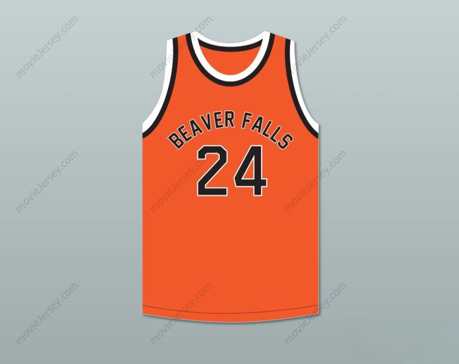 CUSTOM ANY Name Number JOE NAMATH 24 BEAVER FALLS HIGH SCHOOL TIGERS ORANGE BASKETBALL JERSEY 2 Top Stitched S-6XL