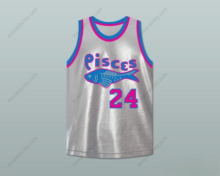 PERSONALIZA CUALQUIER Nombre Número JOSEPH 'DRIFTWOOD' HAINEY 24 CAMISETA DE BALONCESTO PISCIS EL PEZ QUE SALVÓ Costuras de refuerzo S-6XL