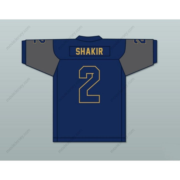PERSONALIZA Cualquier Nombre Número KHALIL SHAKIR 2 Camiseta de Fútbol VISTA MURRIETA HIGH SCHOOL BRONCOS Parte Superior Cosida Tallas S-6XL