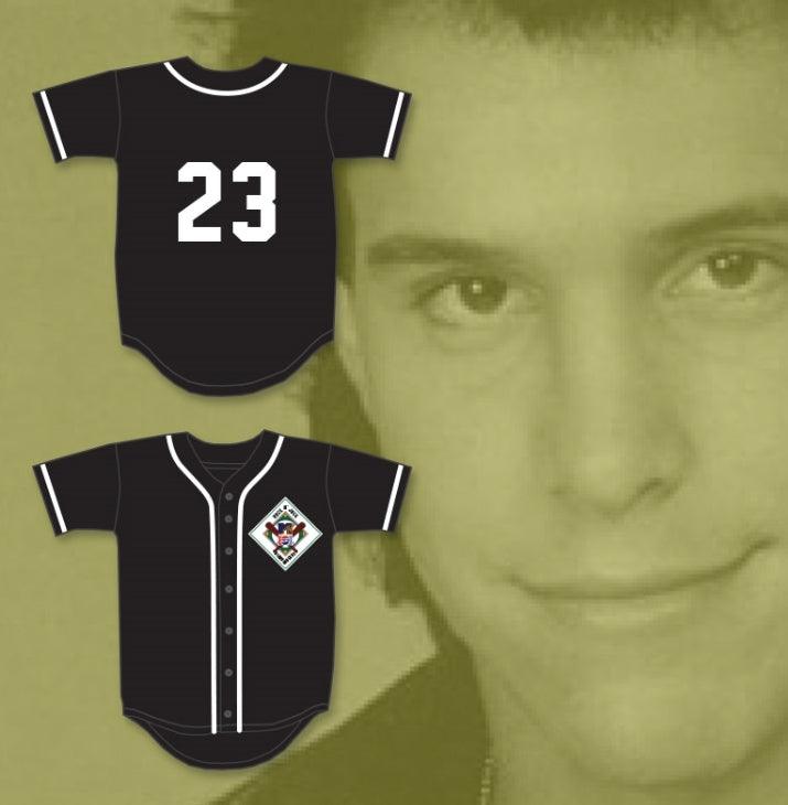 Camiseta de béisbol AARDVARKS 23 de BRIAN ROBBINS con número y nombre personalizados - 1er DERBY ANUAL DE DIAMANTES ROCK N' JOCK 1990, costura superior S-6XL