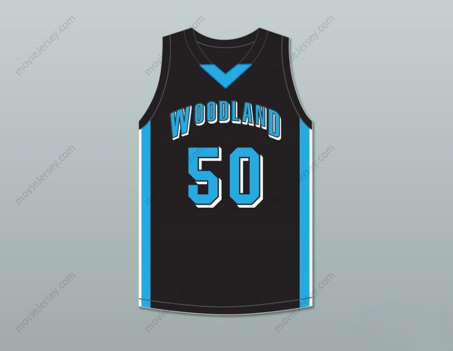 CUSTOM ANY Name Number ROB GRONKOWSKI 50  HILLS HIGH SCHOOL WOLVERINES BLACK BASKETBALL JERSEY 2 Top Stitched S-6XL