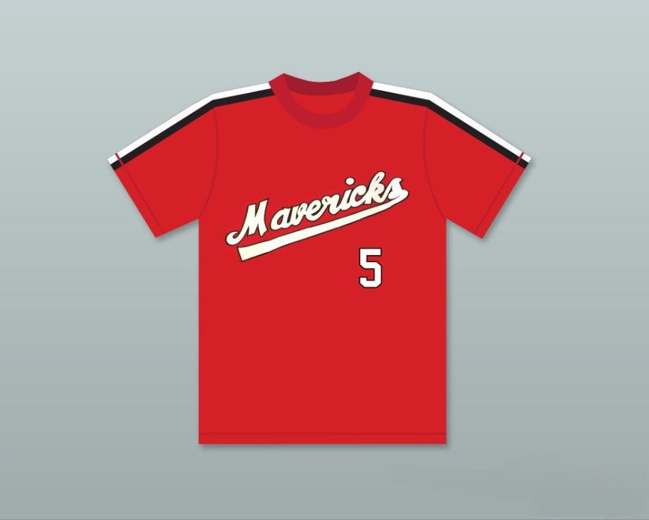 Personaliza Cualquier Nombre Número JIM SWANSON 5 CAMISETA DE BÉISBOL LOS BASTARDOS GOLPEADOS DEL BÉISBOL Costura Superior S-6XL