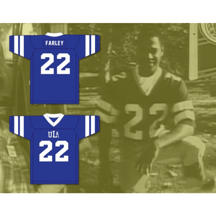 CUSTOM ANY Name Number HANK FARLEY 22 ULA UNIVERSITY OF LOS ANGELES FIGHTING PEACOCKS Football Jersey Top Stitched S-6XL