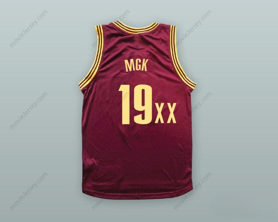 CUSTOM ANY Name Number MGK 19XX MAROON BASKETBALL JERSEY Top Stitched S-6XL