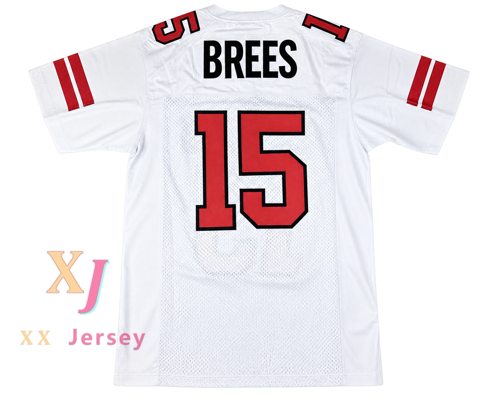 Custom Drew Brees 15 Westlake High School Chaparrals Football Jersey
