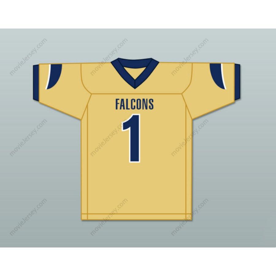PERSONALIZA CUALQUIER Nombre Número STEFON DIGGS 1 OUR LADY OF GOOD COUNSEL HIGH SCHOOL FALCONS Camiseta de Fútbol con Costuras S-6XL