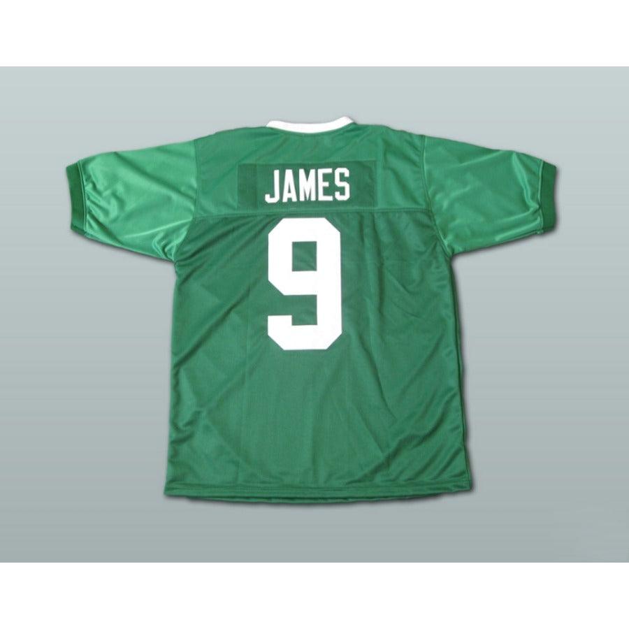 PERSONALIZA Cualquier Nombre Número LEBRON JAMES 9 LUCHANDO IRLANDÉS Camiseta de Fútbol de Escuela Secundaria con Costuras S-6XL
