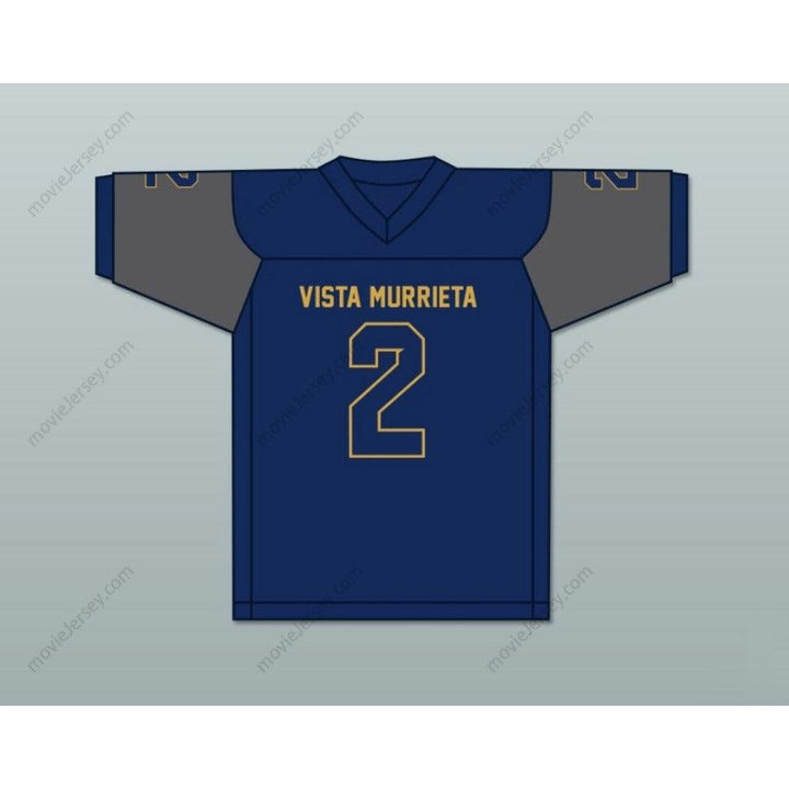 PERSONALIZA Cualquier Nombre Número KHALIL SHAKIR 2 Camiseta de Fútbol VISTA MURRIETA HIGH SCHOOL BRONCOS Parte Superior Cosida Tallas S-6XL
