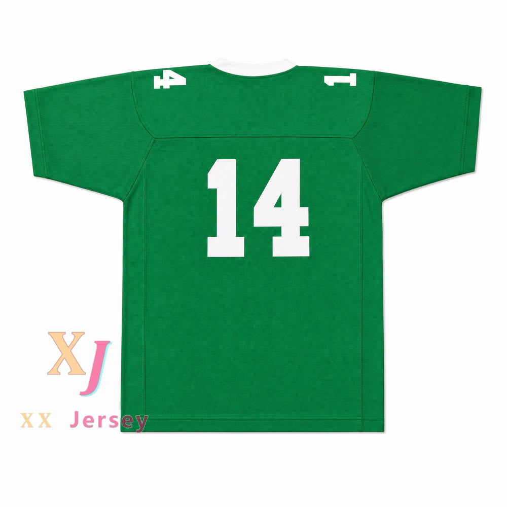 Isidore Newman High School 14 Football Jersey — green back view