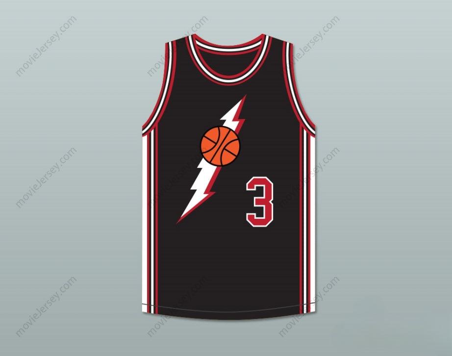 CUSTOM ANY Name Number MARION HILL 3 BLACK BASKETBALL JERSEY IN THE HOUSE Top Stitched S-6XL