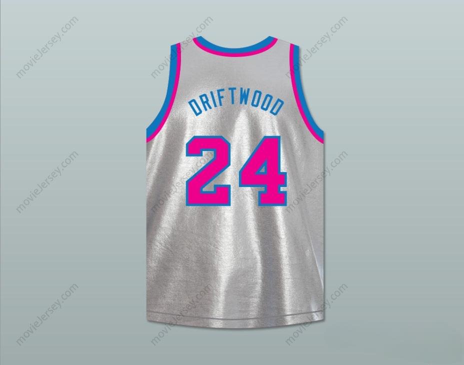 PERSONALIZA CUALQUIER Nombre Número JOSEPH 'DRIFTWOOD' HAINEY 24 CAMISETA DE BALONCESTO PISCIS EL PEZ QUE SALVÓ Costuras de refuerzo S-6XL