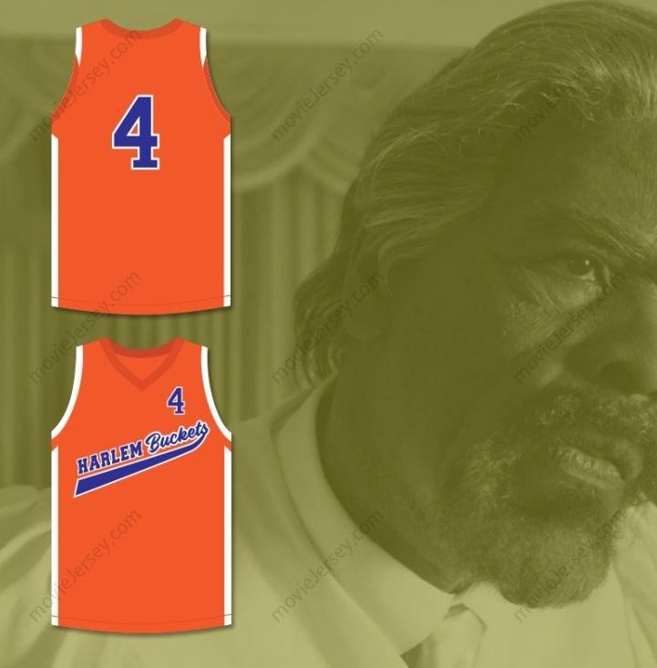 PERSONALIZA CUALQUIER Nombre Número CHRIS WEBBER PREDICADOR 4 HARLEM BUCKETS CAMISETA DE BALONCESTO TÍO DREW Superior Cosida S-6XL