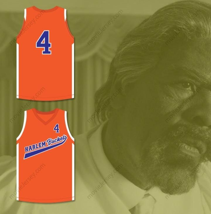 PERSONALIZA CUALQUIER Nombre Número CHRIS WEBBER PREDICADOR 4 HARLEM BUCKETS CAMISETA DE BALONCESTO TÍO DREW Superior Cosida S-6XL