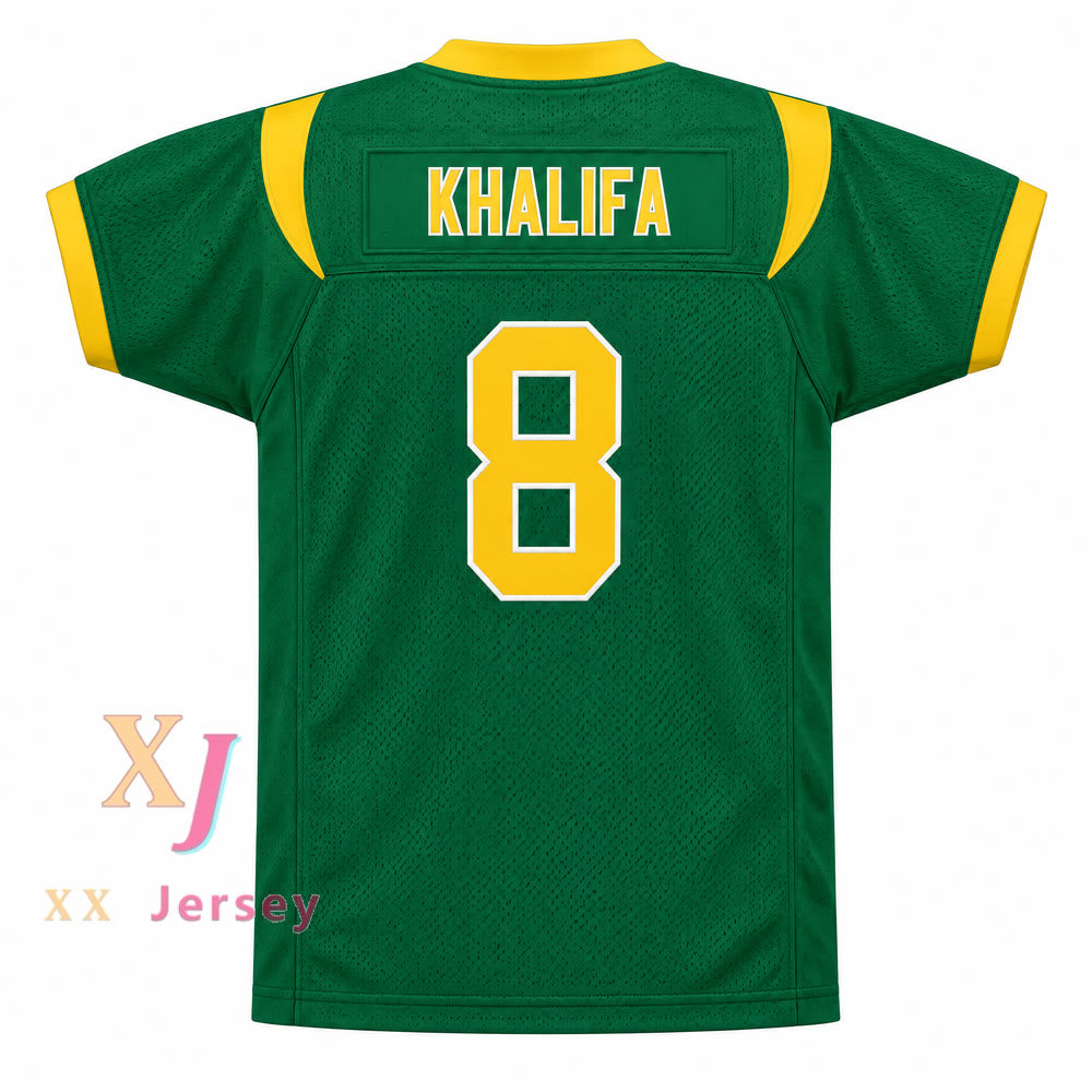 Custom Wiz Khalifa 8 N. Hale High School Football Jersey