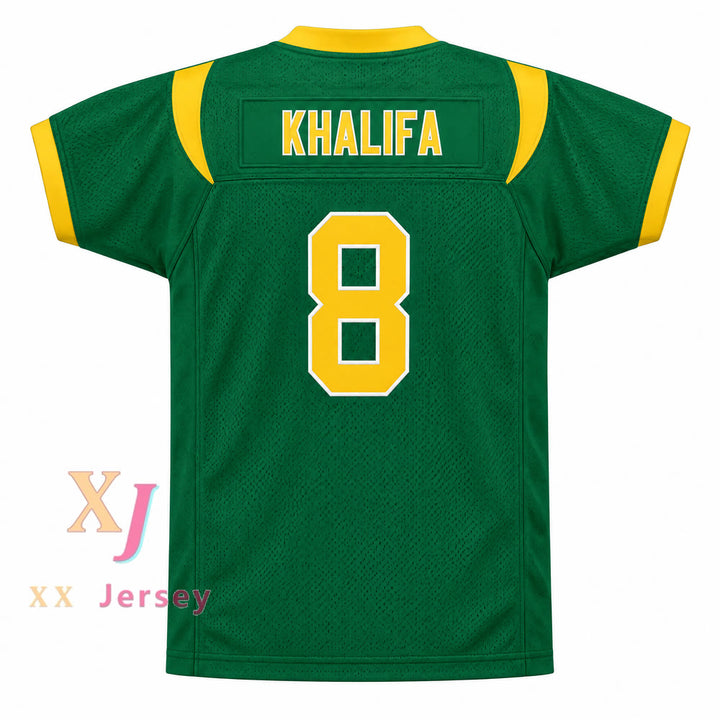 Custom Wiz Khalifa 8 N. Hale High School Football Jersey
