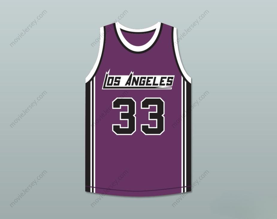 PERSONALIZA CUALQUIER Nombre Número KAREEM ABDUL-JABBAR 33 CAMISETA DE BALONCESTO EL PEZ QUE SALVÓ Costuras Reforzadas S-6XL