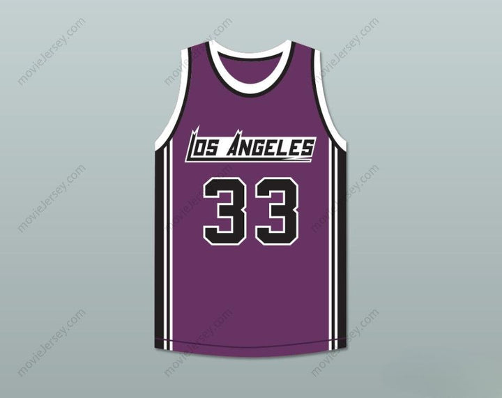 PERSONALIZA CUALQUIER Nombre Número KAREEM ABDUL-JABBAR 33 CAMISETA DE BALONCESTO EL PEZ QUE SALVÓ Costuras Reforzadas S-6XL
