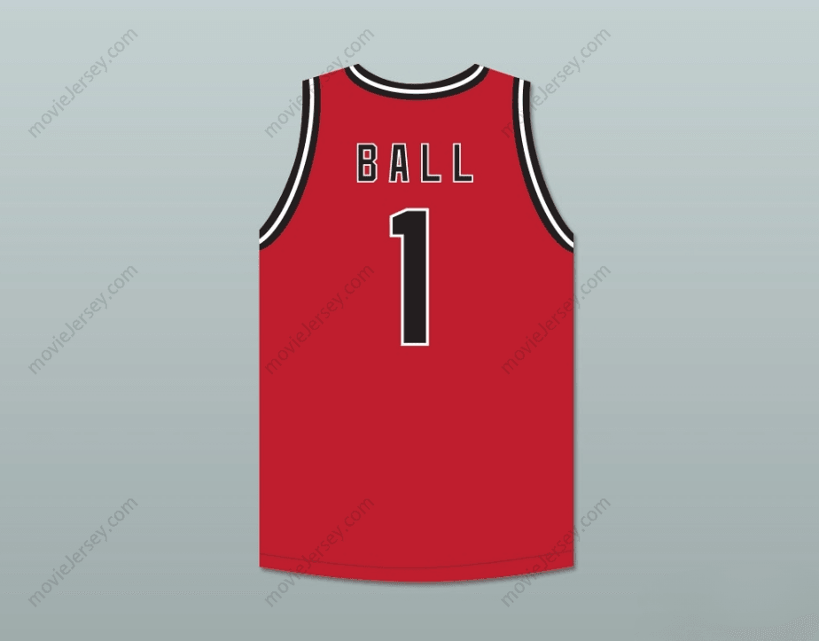 PERSONALIZA CUALQUIER Nombre Número LAMELO BALL 1 ILLAWARRA CAMISETA DE BALONCESTO ROJA 2 Con costura superior S-6XL