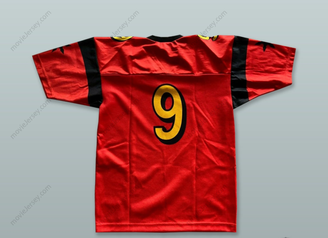 CUSTOM ANY Name Number New Haven Ninjas 9 Red Football Jersey Top Stitched S-6XL