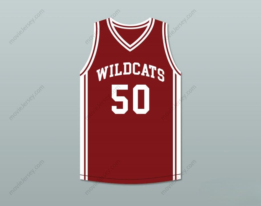 CUSTOM ANY Name Number TERRELL OWENS 50 BENJAMIN RUSSELL HIGH SCHOOL WILDCATS MAROON BASKETBALL JERSEY Top Stitched S-6XL