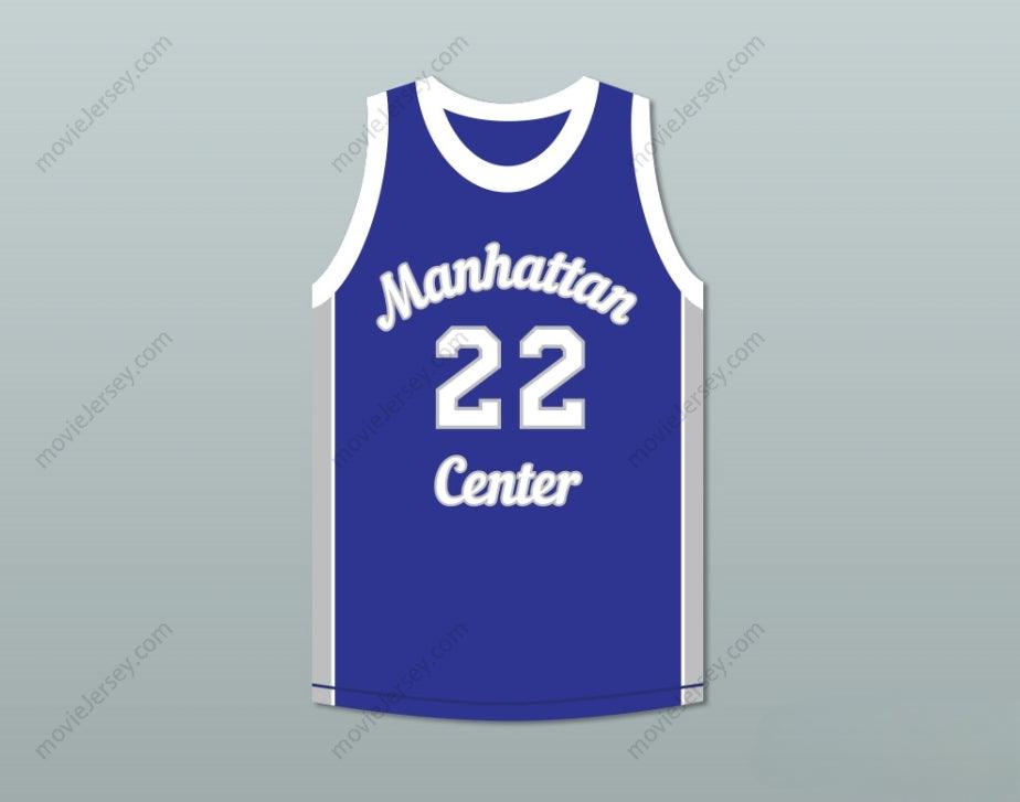 PERSONALIZA Cualquier Nombre Número RAPPER MASE 22 CAMISETA DE BALONCESTO AZUL DE LOS RAMS Bordada Tallas S-6XL