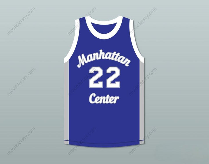 PERSONALIZA Cualquier Nombre Número RAPPER MASE 22 CAMISETA DE BALONCESTO AZUL DE LOS RAMS Bordada Tallas S-6XL