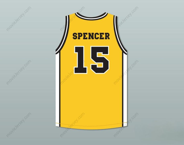 PERSONALIZA Cualquier Nombre Número JAKE SPENCER 15 CAMISETA DE BALONCESTO BANNON HIGH SCHOOL JEEPERS CREEPERS 2 Cosida S-6XL