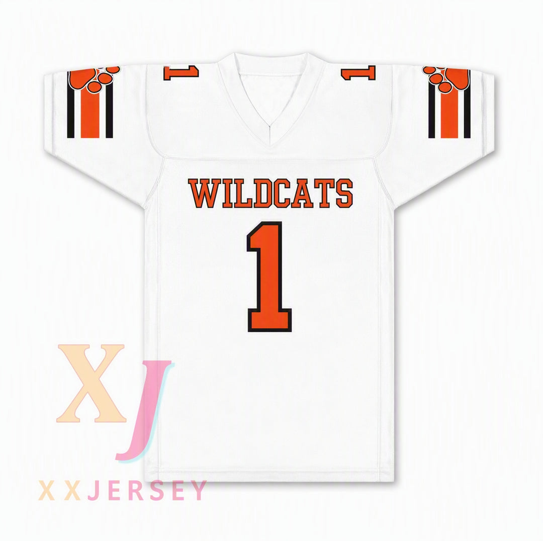 CUSTOM WILDCATS JULIAN EDELMAN 1 HIGH SCHOOL FOOTBALL JERSEY Stitched S-6XL