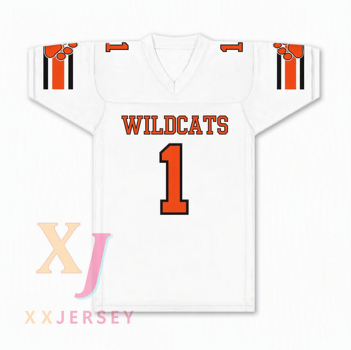 CUSTOM WILDCATS JULIAN EDELMAN 1 HIGH SCHOOL FOOTBALL JERSEY Stitched S-6XL