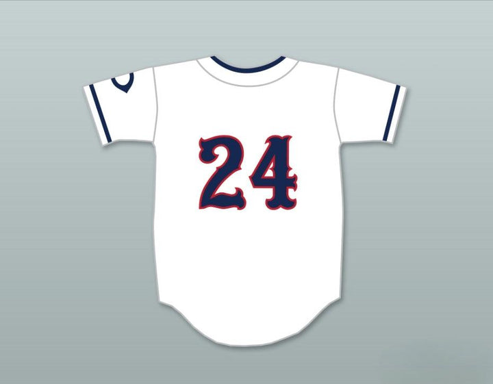 Personalizado Cualquier Nombre Número BRANDON NIMMO 24 POST SEIS CAMISETA DE BÉISBOL BLANCA 1 Costura Superior S-6XL