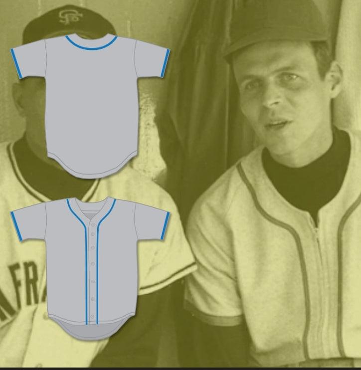 Camiseta de béisbol gris GEORGE PLIMPTON EXHIBITION GAME personalizada con cualquier nombre y número, Paper Lion, costura superior S-6XL
