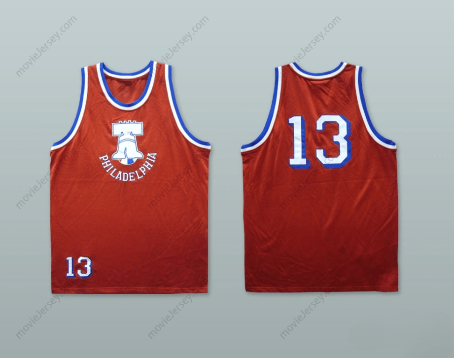 PERSONALIZA CUALQUIER Nombre Número 1974 RUCKER PARK 13 ROJA CAMISETA DE BALONCESTO Cosida Tallas S-6XL