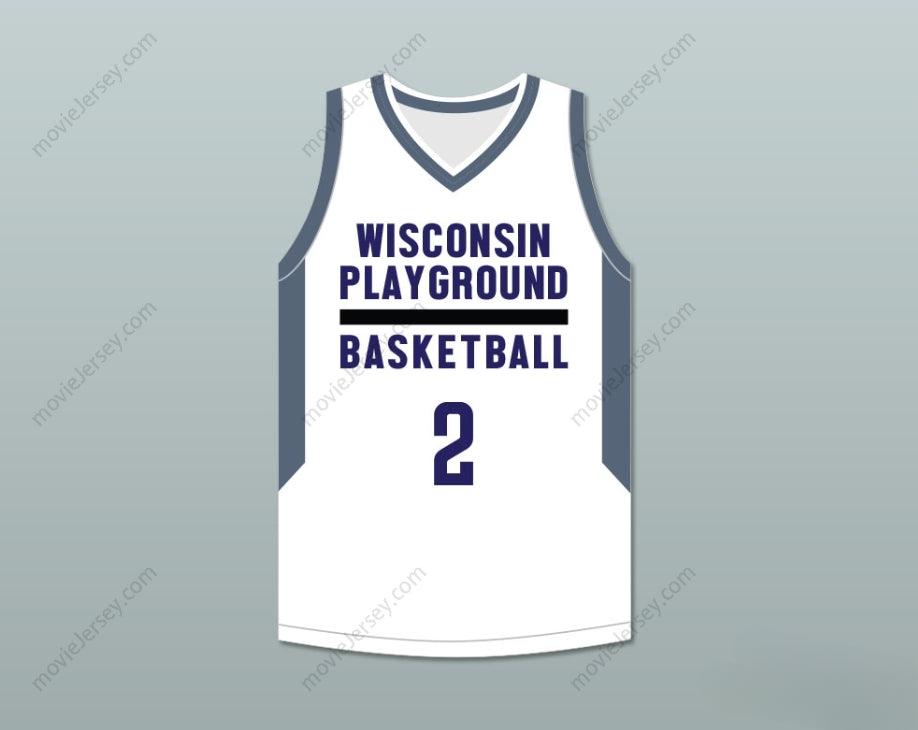 CUSTOM ANY Name Number TYLER HERRO 2  PLAYGROUND BASKETBALL WHITE BASKETBALL JERSEY Top Stitched S-6XL
