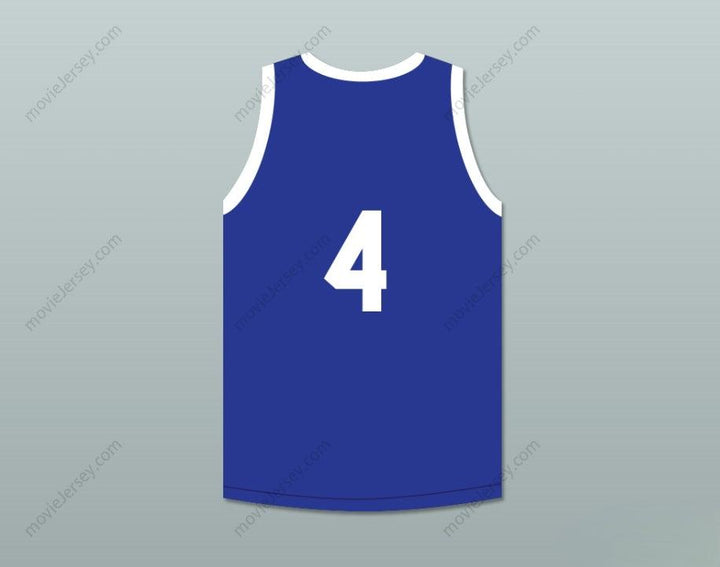 CAMISETA DE BALONCESTO PERSONALIZADA con Cualquier Nombre y Número PEE WEE MORRIS 4 ANGEL BEACH PORKY'S REVENGE con Costuras Dobles S-6XL