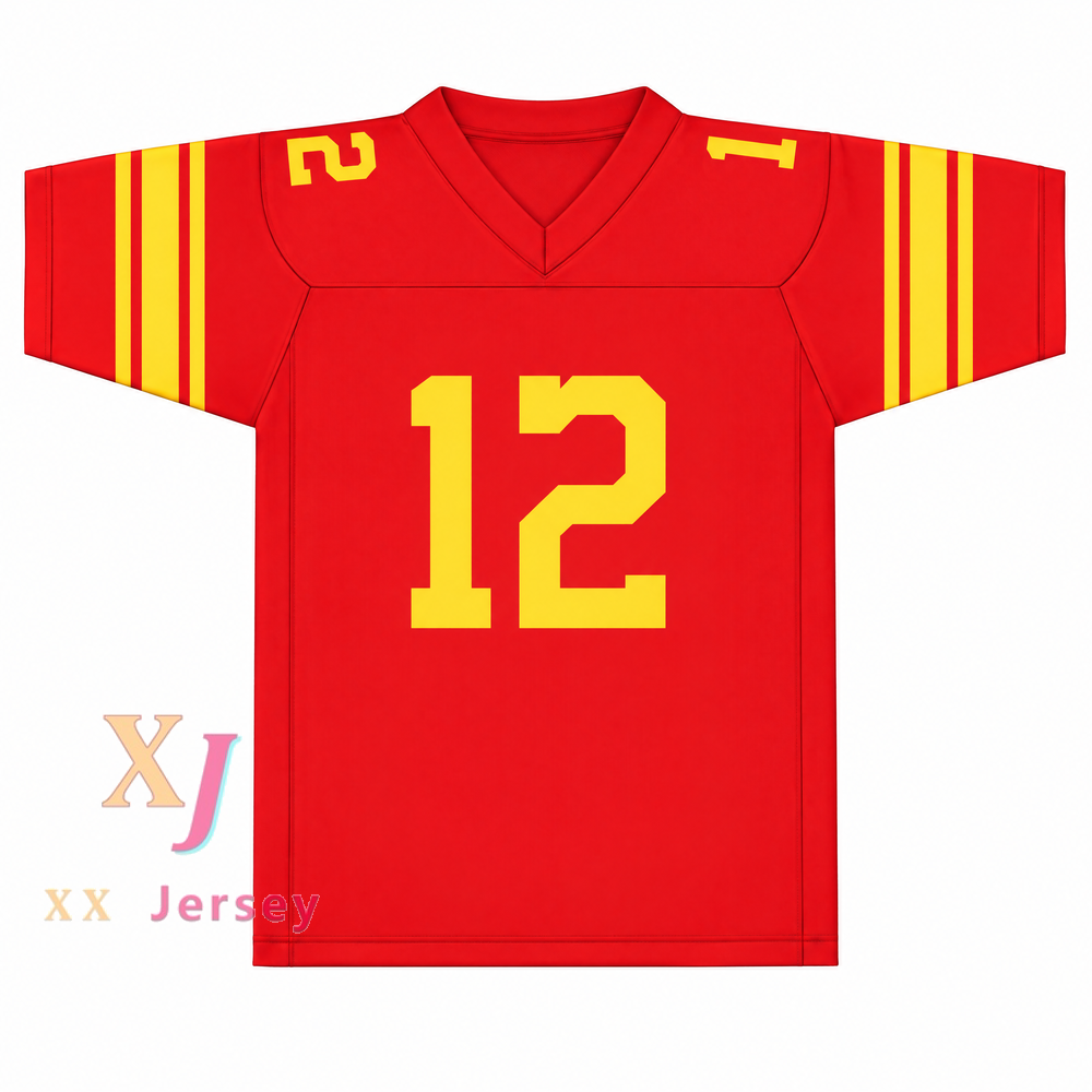 PERSONALIZA Cualquier Nombre Número ROGER STAUBACH 12 PURCELL MARIAN HIGH SCHOOL CAVALIERS CAMISETA DE FÚTBOL Superior Cosido S-6XL
