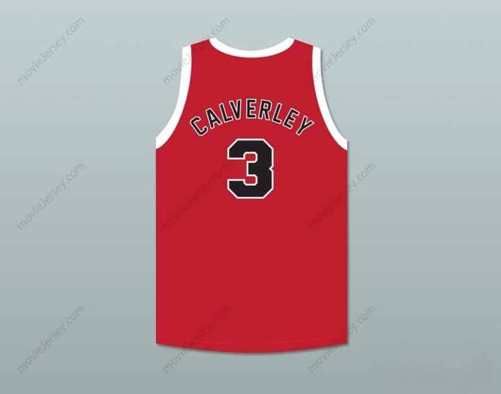 CUSTOM ANY Name Number ERNIE CALVERLEY 3 PROVIDENCE STEAMROLLERS RED BASKETBALL JERSEY WITH PATCH Top Stitched S-6XL