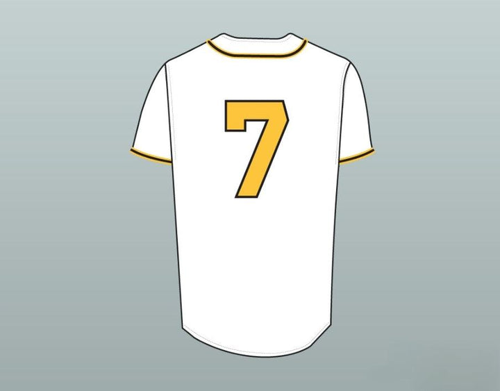 Camiseta de béisbol personalizada con cualquier nombre y número SAMMI KANE KRAFT AMANDA WHURLITZER 7 BAD NEWS BEARS CUALQUIER JUGADOR con costuras decorativas de la S a la 6XL