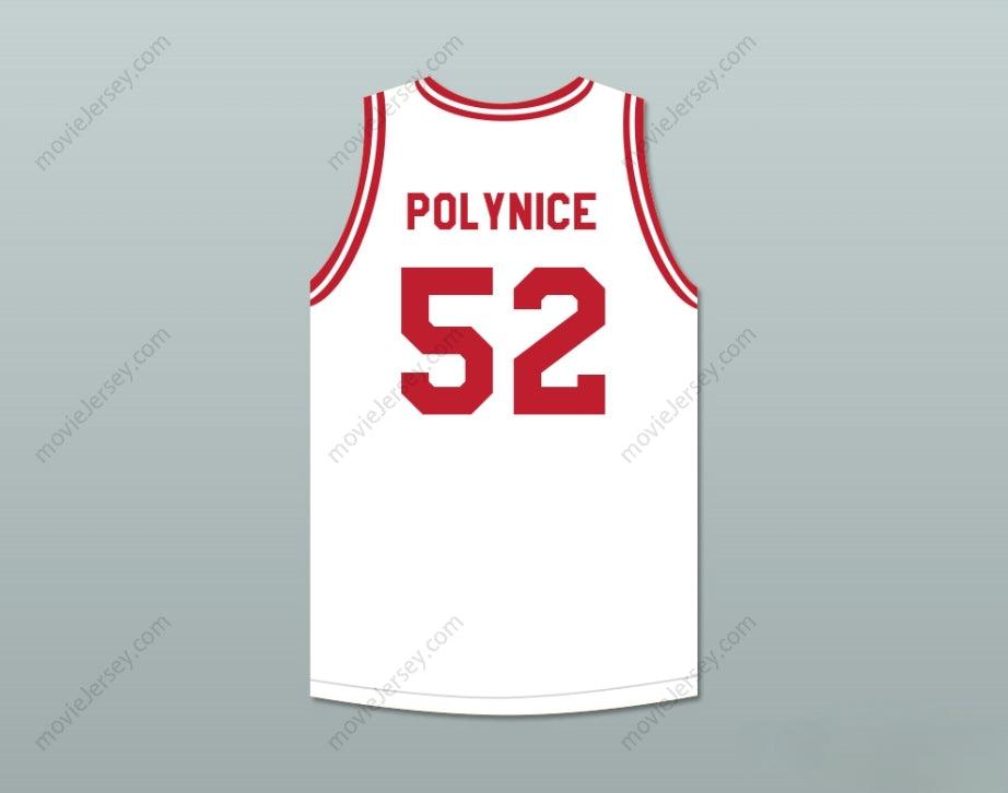PERSONALIZA CUALQUIER Nombre Número OLDEN POLYNICE 52 BALONCESTO PROFESIONAL EXCEL JERSEY CLÁSICO BLANCO 1988 EVENTO BENÉFICO Costura Superior S-6XL