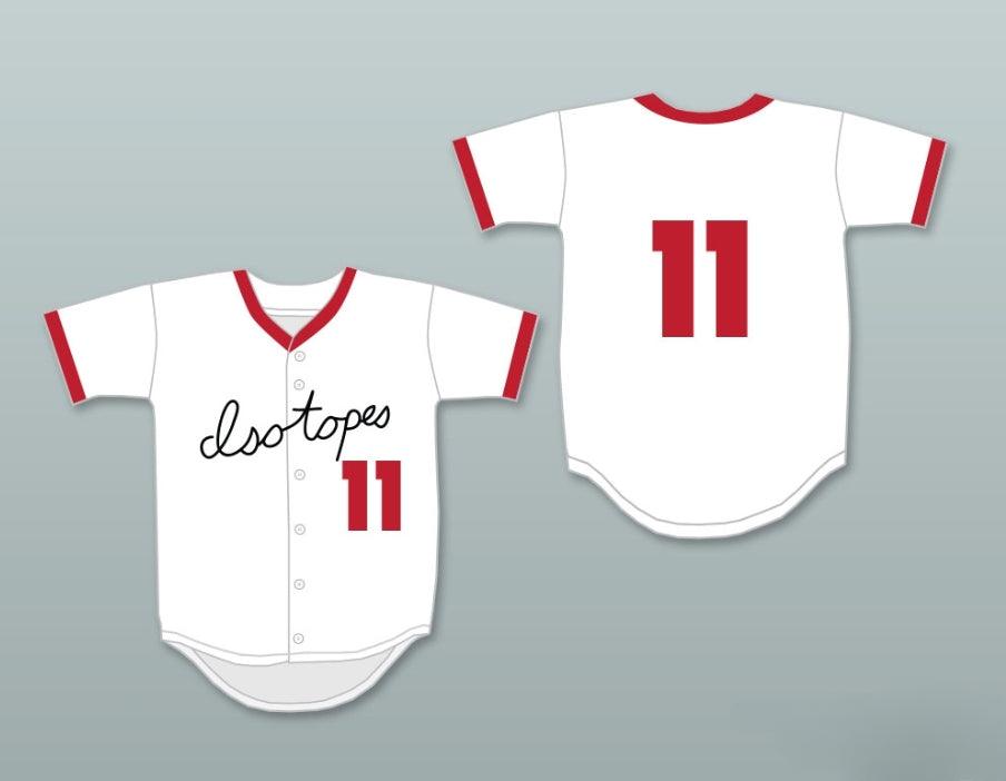 Personalizado Cualquier Nombre Número FISHBONE WALKER 11 ISOTOPES CAMISETA DE BÉISBOL Costura Superior S-6XL