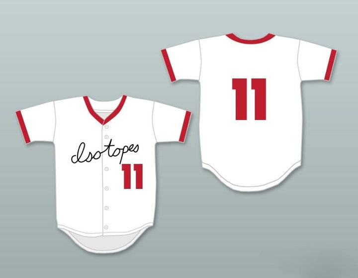 Personalizado Cualquier Nombre Número FISHBONE WALKER 11 ISOTOPES CAMISETA DE BÉISBOL Costura Superior S-6XL