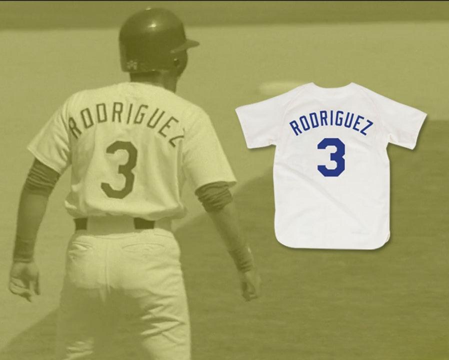 Camiseta de béisbol personalizada con cualquier nombre y número BENNY 'THE JET' RODRIGUEZ 3 PRO CAREER THE SANDLOT, costuras superiores, tallas S-6XL