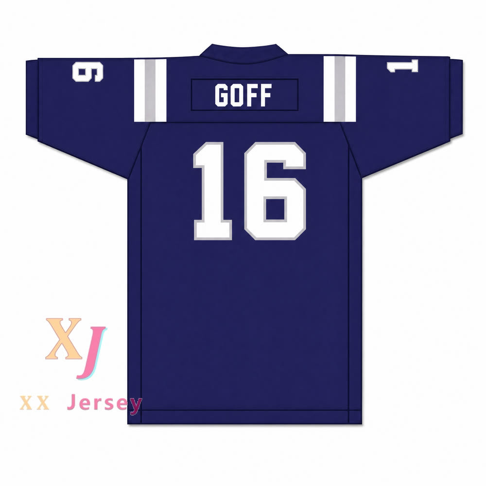 CUSTOM ANY Number JARED GOFF 16 MARIN CATHOLIC HIGH SCHOOL FOOTBALL JERSEY S-6XL