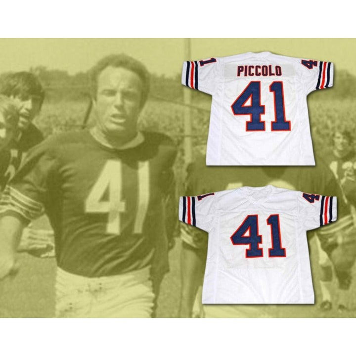 PERSONALIZAR CUALQUIER Nombre Número BRIAN'S SONG BRIAN PICCOLO 41 CHICAGO Jersey Fútbol Cosido S-6XL