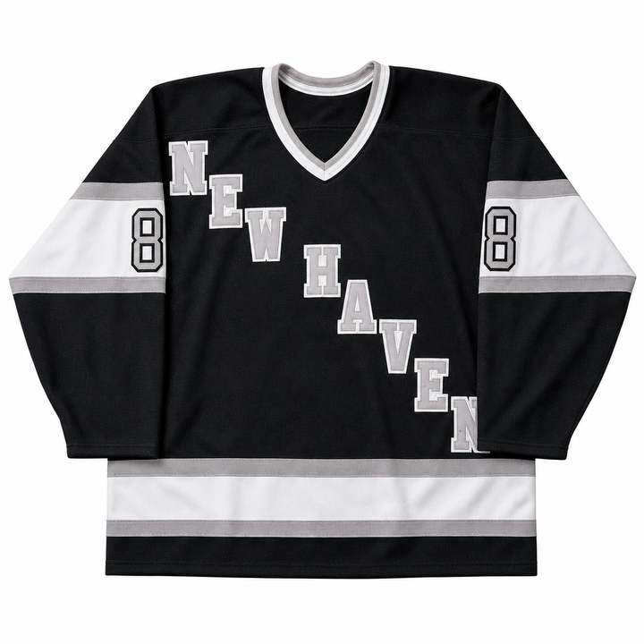 Custom Any Name Number New Haven 8 NightHawks STAN DRULIA Game Worn Jersey 1991 Hockey JERSEY Top Stitched S-6XL