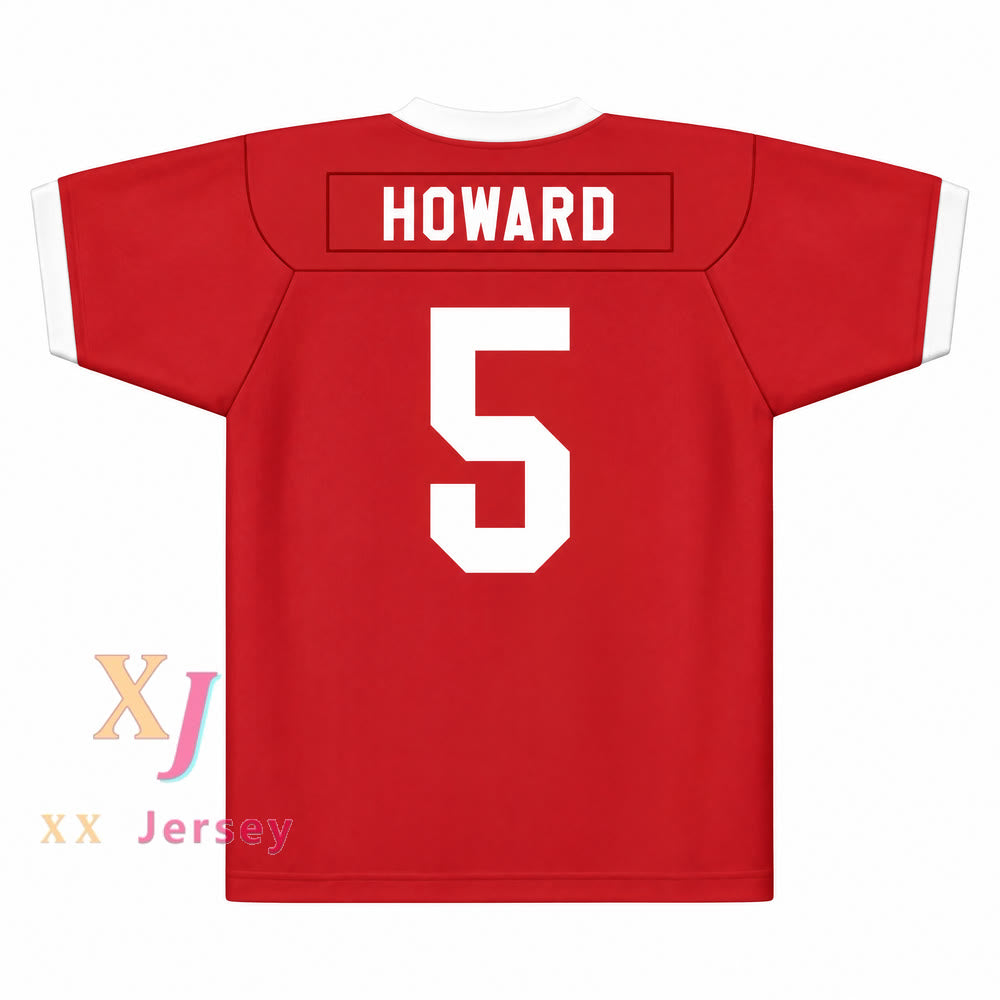 PERSONALIZA CUALQUIER Nombre Número VINCE HOWARD 5 EAST DILLON LIONS Camiseta de Fútbol con Costuras Tallas S-6XL